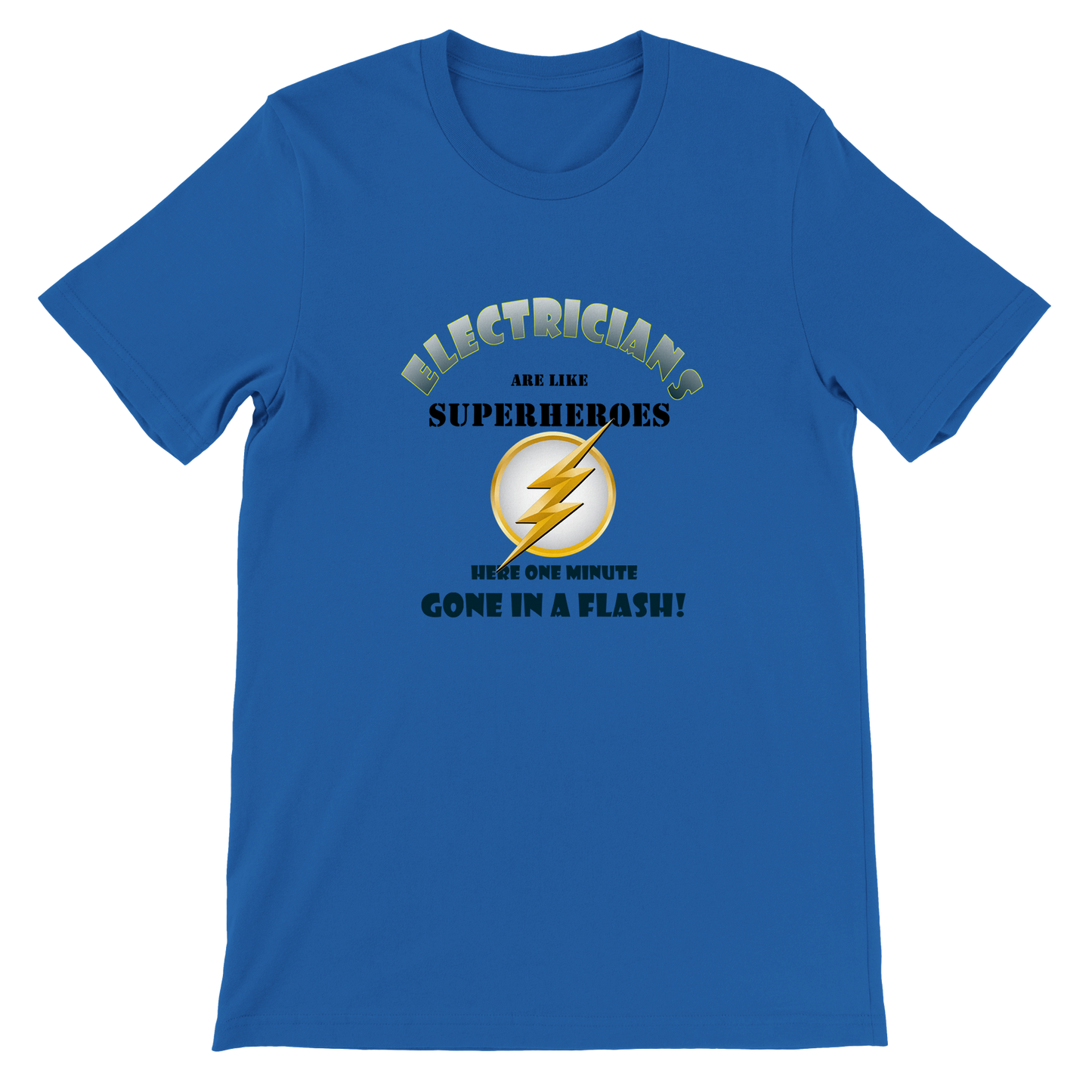 Electrician Premium Unisex Crewneck T-shirt