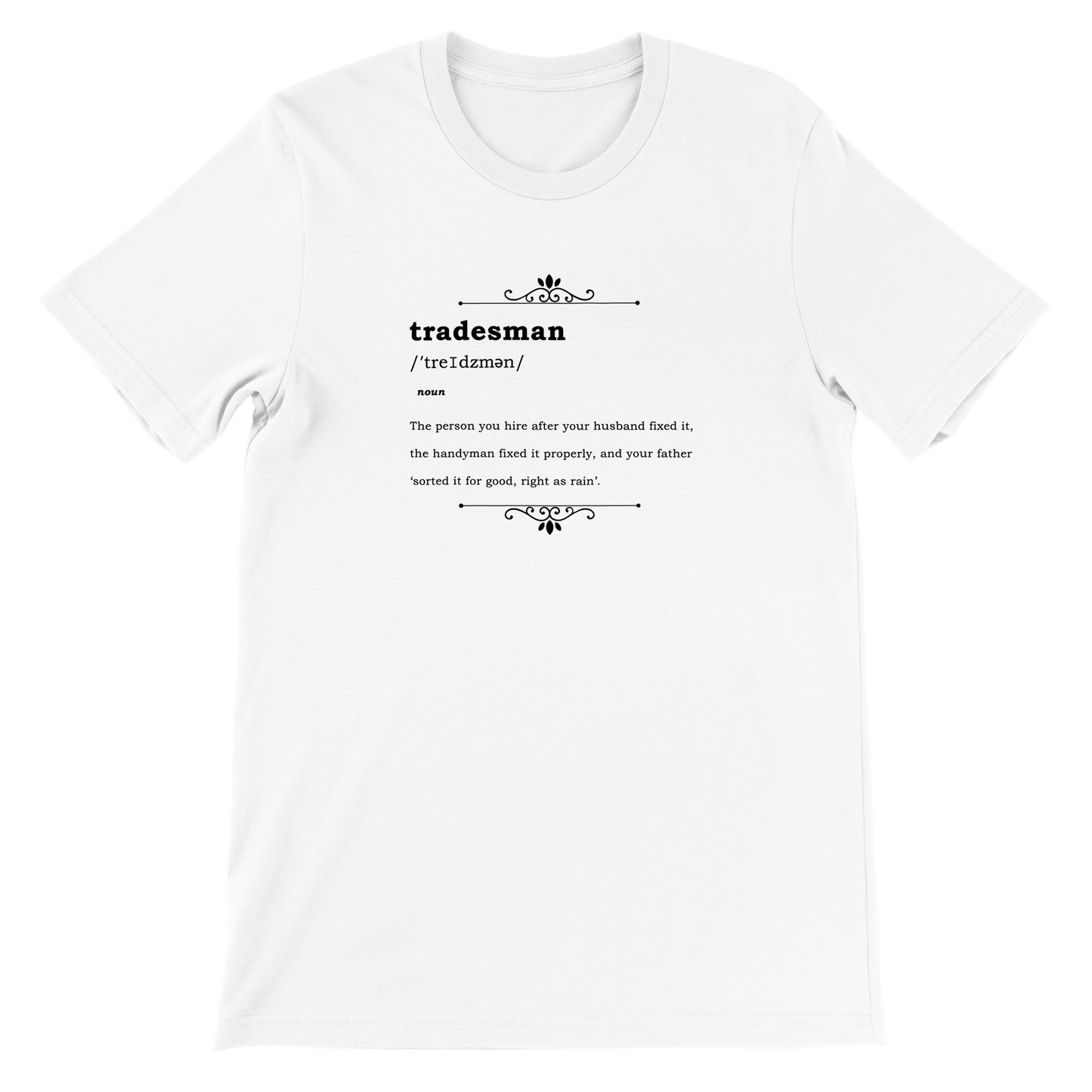 Tradesman Premium Unisex Crewneck T-shirt