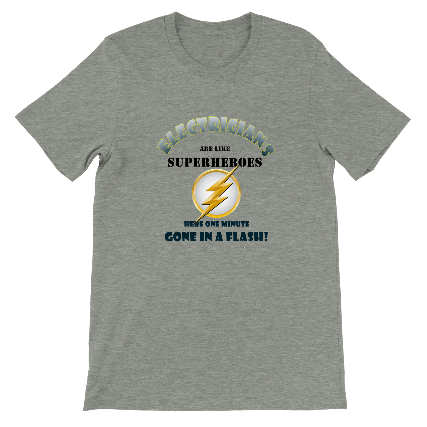 Electrician Premium Unisex Crewneck T-shirt