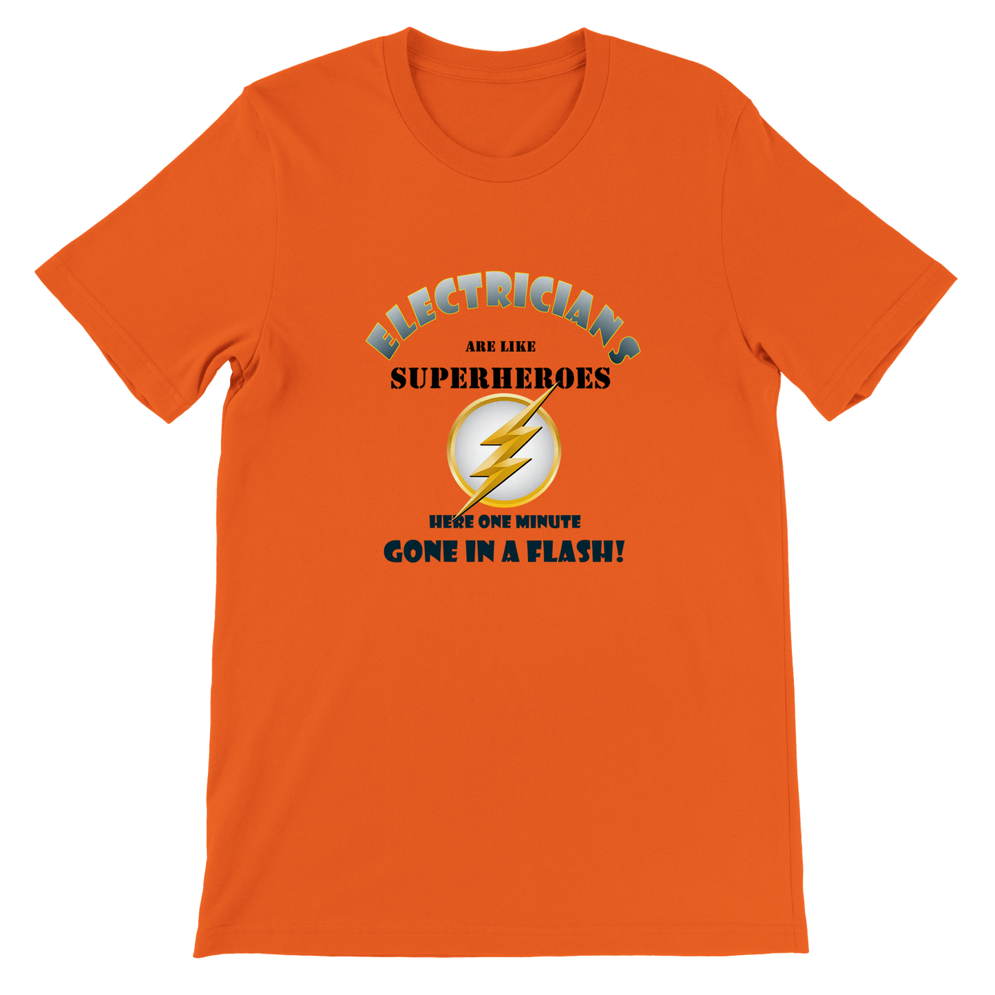 Electrician Premium Unisex Crewneck T-shirt