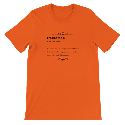 Tradesman Premium Unisex Crewneck T-shirt