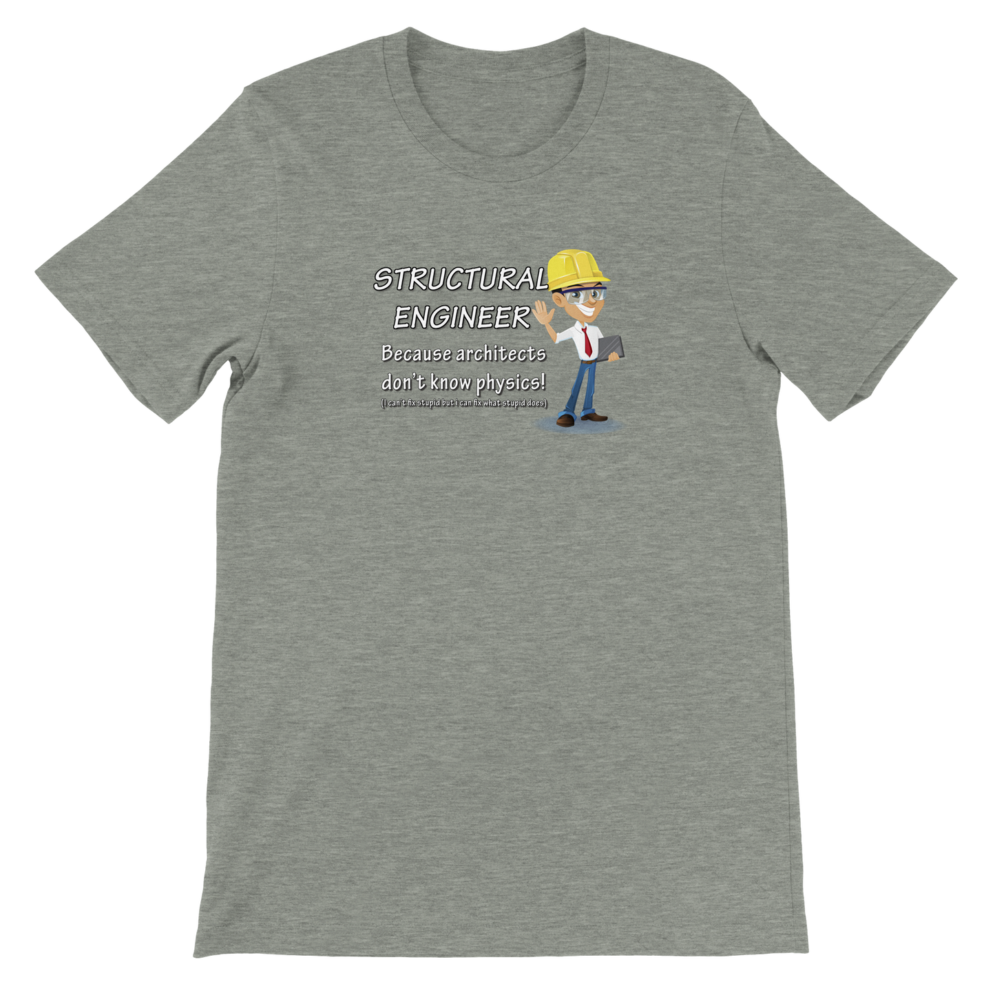 Structural Engineer Premium Unisex Crewneck T-shirt