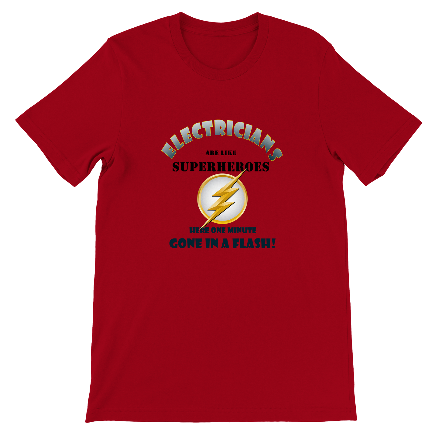 Electrician Premium Unisex Crewneck T-shirt