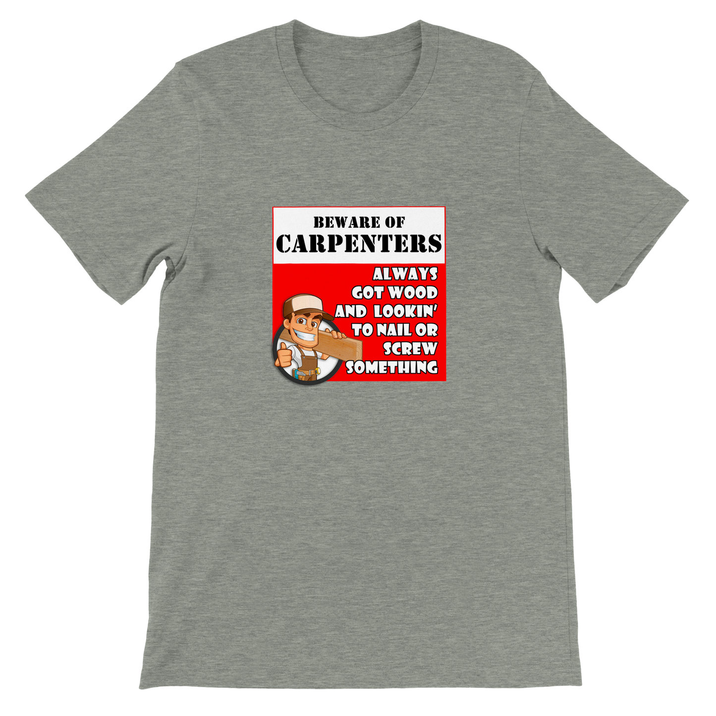 Carpenter Premium Unisex Crewneck T-shirt