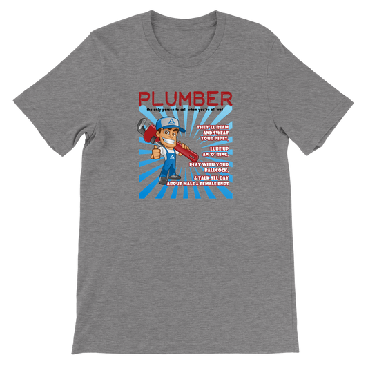 Plumber Premium Unisex Crewneck T-shirt