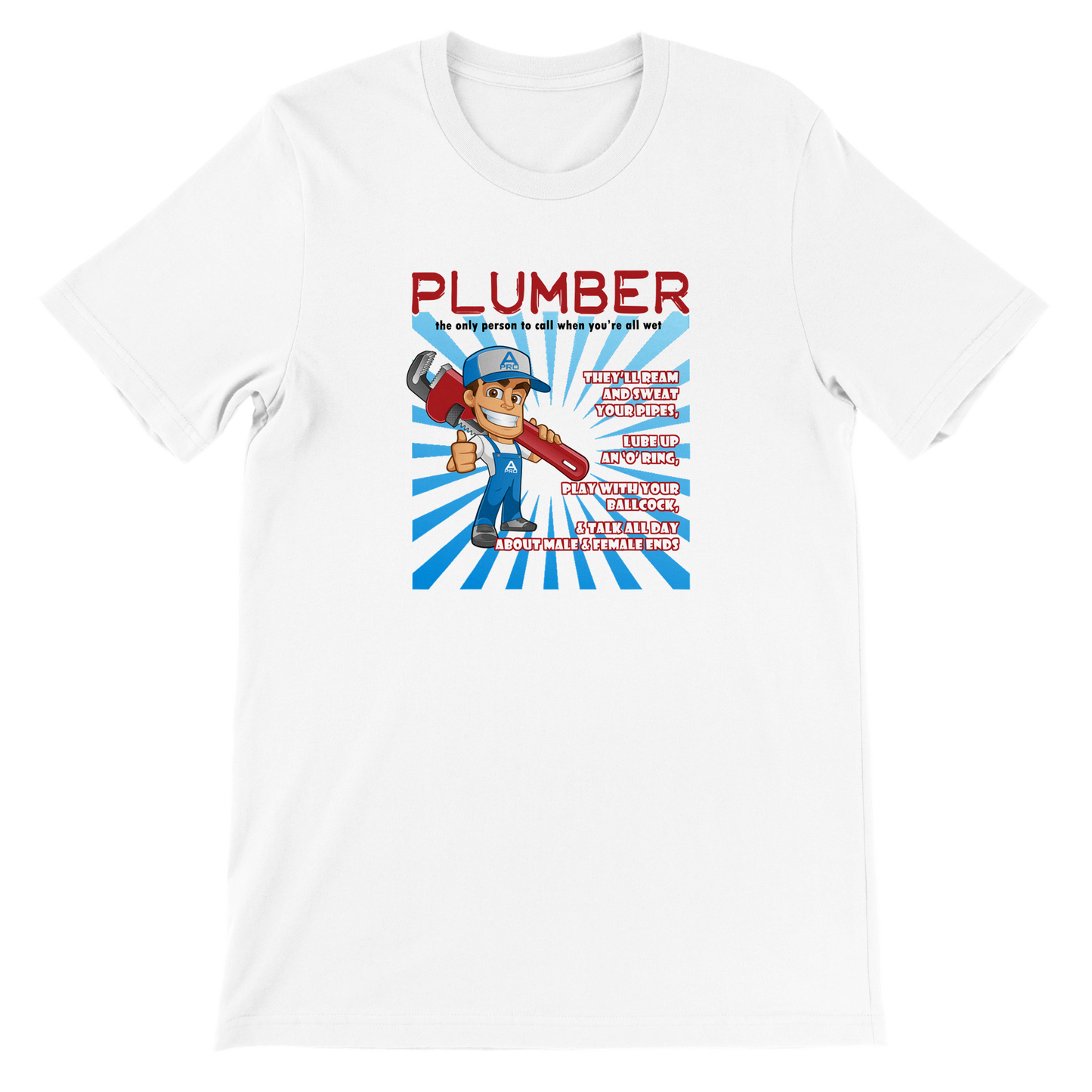 Plumber Premium Unisex Crewneck T-shirt